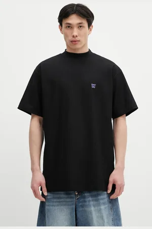 Pins & Needles T-shirt S/S Mock Neck męski kolor gładki QV353