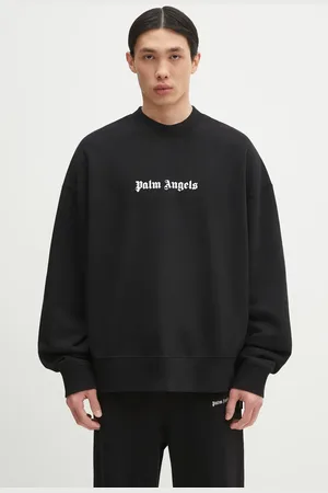 Palm Angels Bluza bawełniana Classic Logo męska kolor z nadrukiem PMBA080C99FLE0011001