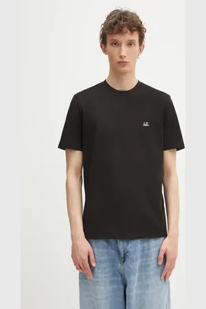 C.P. Company T-shirt bawełniany męski kolor z nadrukiem 18CMTS030A005100W