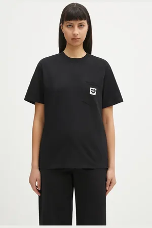 Carhartt T-shirt bawełniany S/S Pocket Heart T-Shirt damski kolor I032180
