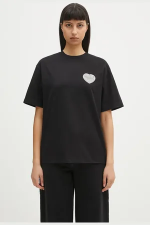 Carhartt T-shirt bawełniany S/S Hartt Chain T-Shirt damski kolor I034703