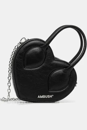 AMBUSH Torebka skórzana Heart Top Handle Bag kolor 12115033