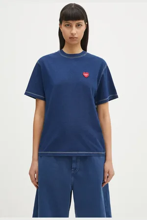 Carhartt T-shirt bawełniany S/S Ingo T-Shirt damski kolor I034648