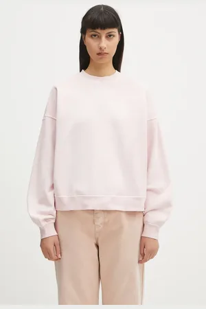 Carhartt Bluza bawełniana Benton Sweat damska kolor gładka I034511