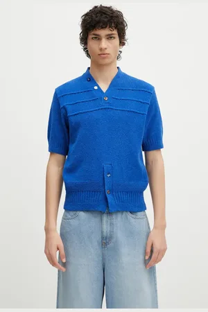 Ader Error Sweter Apparel-Top męski kolor BO01SSKT0502BL