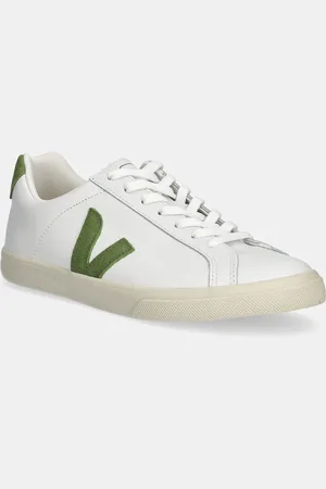 Veja Sneakersy skórzane Esplar Logo damskie kolor EO0203881A