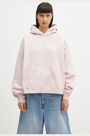 Carhartt Bluza bawełniana Hooded Benton Sweat damska kolor z kapturem gładka I034512
