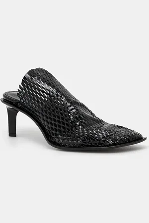 Kenzo Klapki Mule damskie kolor na szpilce FF52MU140L64.99