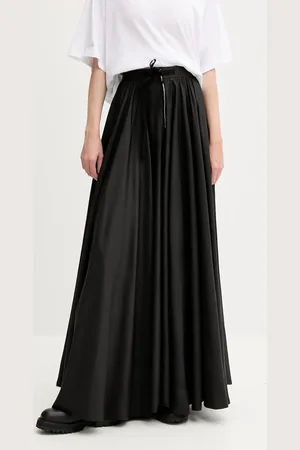 Maison Margiela Spódnica kolor maxi rozkloszowana S62MI0029