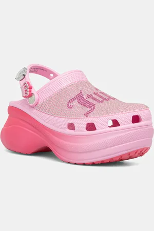 Crocs Klapki Juicy Couture Bae Clog damskie kolor na platformie 211104.90H
