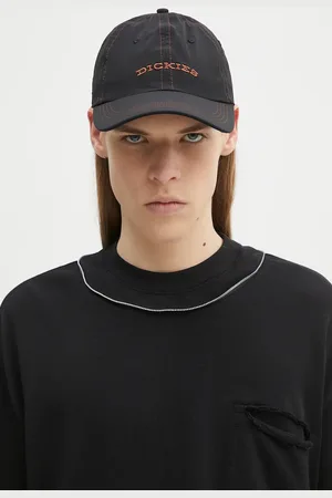 Dickies Czapka z daszkiem Wilsall Cap Black kolor z aplikacją DK0A4Z6PBLK1