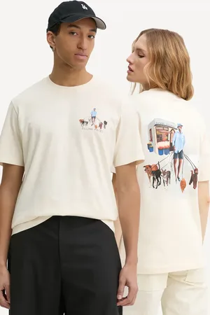 Filling pieces T-shirt bawełniany kolor z nadrukiem 74499819936