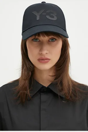 Y-3 Czapka z daszkiem Stripes Double Brim Cap kolor gładka JP1143