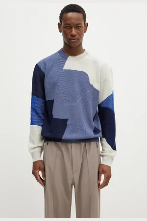 Paul Smith Sweter bawełniany męski kolor M1R-266Z-P02684
