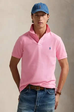 Ralph Lauren Polo bawełniane kolor gładki 710680784