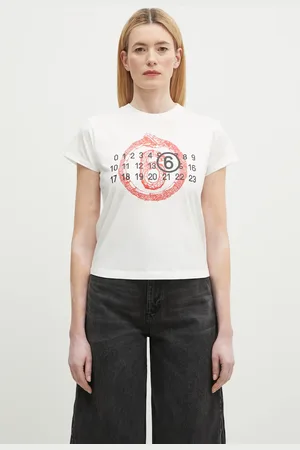 Maison Margiela T-shirt bawełniany damski kolor S62GD0196