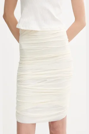 Maison Margiela Spódnica kolor mini ołówkowa S62DA0037