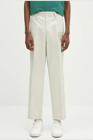 HUMAN MADE Spodnie bawełniane Chino Pants męskie kolor proste HM29PT013
