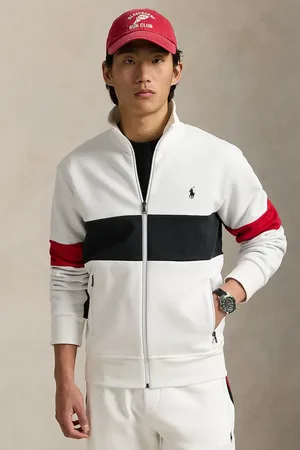 Ralph Lauren Bluza Lstrackjktm3 Long Sleeve męska kolor gładka 710971949