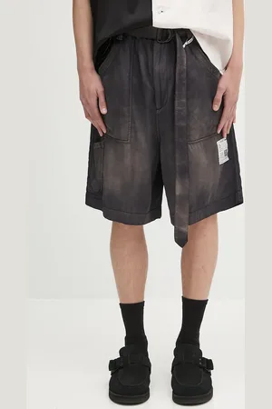 Maison Mihara Yasuhiro Szorty Aged Baker Shorts męskie kolor J14PT152