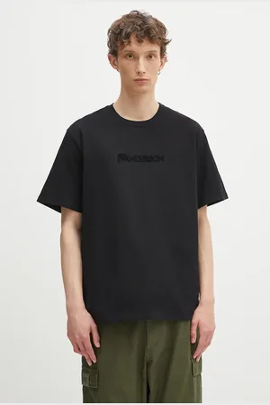 J.W.Anderson T-shirt bawełniany Logo Embroidery męski kolor z aplikacją JT0258.PG1510.999