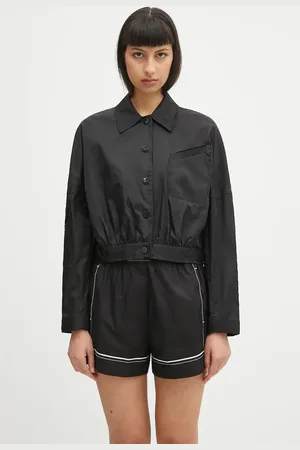 Ganni Kurtka Duchesse Nylon Short kolor przejściowa W0462