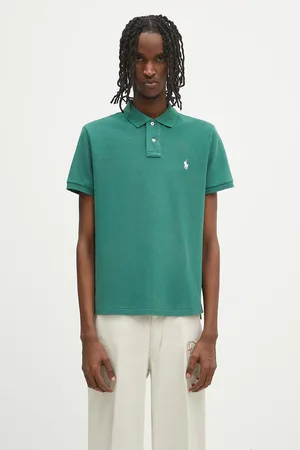 Ralph Lauren Polo bawełniane kolor gładki 710680784