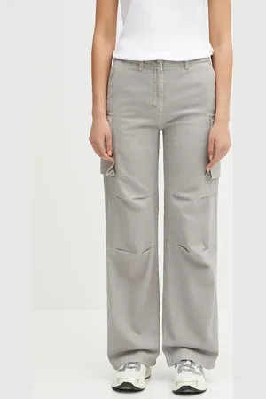 OUR LEGACY Spodnie Peak Cargo damskie kolor proste medium waist W2254PS