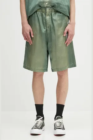 Maison Mihara Yasuhiro Szorty Aged Satin Shorts męskie kolor J14PT143
