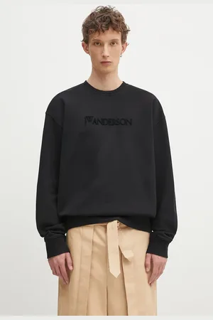 J.W.Anderson Bluza bawełniana Logo Embroidery męska kolor z aplikacją JW0215.PG1632.999