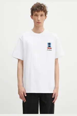 J.W.Anderson T-shirt bawełniany Window Embroidery męski kolor z aplikacją JT0283.PG1510.001