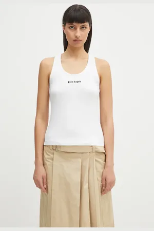 Palm Angels Top Classic Logo Rib kolor PWAC020C99FAB0010110