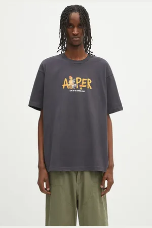 AAPE T-shirt bawełniany Theme r męski kolor z nadrukiem AAPTEM1616XXO