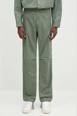 Carhartt Spodnie bawełniane Aviation Pant męskie kolor w fasonie cargo I032468.1YF02