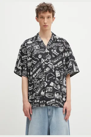Carhartt Koszula bawełniana S/S State Souvenir Shirt męska kolor relaxed I034550