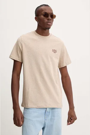 A.P.C. T-shirt bawełniany standard rue madame GOTS kolor z aplikacją COHBU.M26388