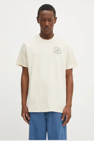 Sporty & Rich T-shirt bawełniany Riding Club kolor z nadrukiem TO043612244CR01
