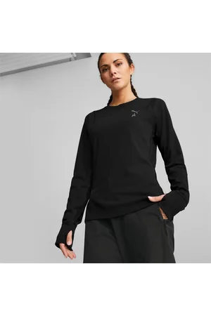PUMA Damska Koszulka SEASONS RainCELL Do Biegania W Terenie Z Długim Rękawem