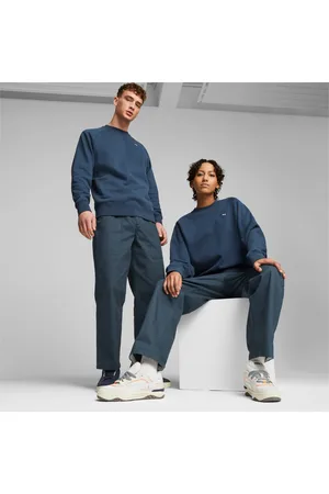 PUMA Mężczyzna Szerokie Nogawki - Spodnie MMQ