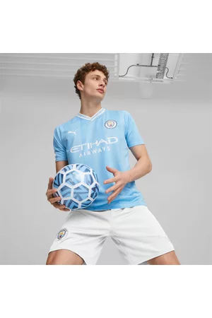 PUMA Mężczyzna T-shirty z Krótkimi Rękawami - Męska Replika Domowej Koszulki Manchester City F,C