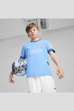 PUMA Młodzieżowa koszulka domowa Manchester City 24/25