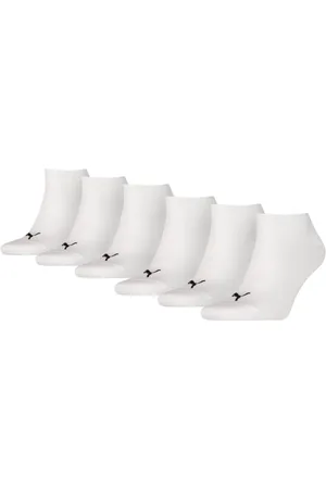 PUMA Unisex Sneaker Socks 6 pack