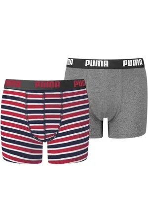 PUMA Chłopięce bokserki Printed Basic (dwupak)