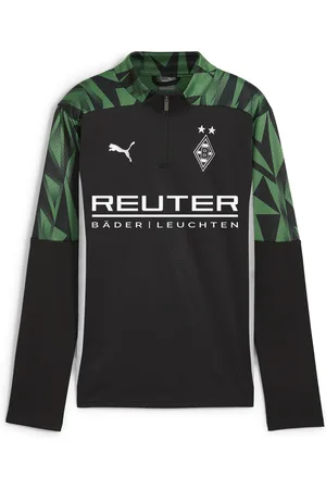 PUMA Młodzieżowa bluza treningowa z zamkiem 1/4 Borussia Mönchengladbach