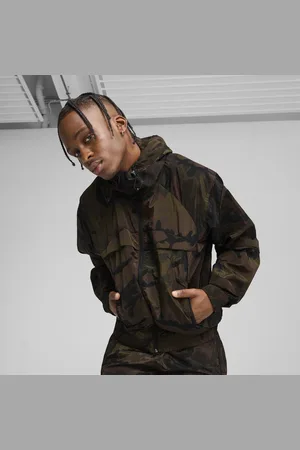 PUMA Kurtka unisex Mostroverse CLRT z tkaniny ripstop z nadrukiem na całej powierzchni