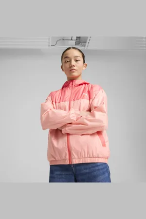 PUMA Młodzieżowa wiatrówka z podszewką z siateczki