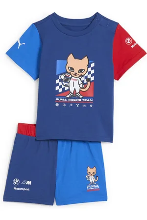 PUMA Zestaw dla małych dzieci BMW M Motorsport z krótkim rękawem