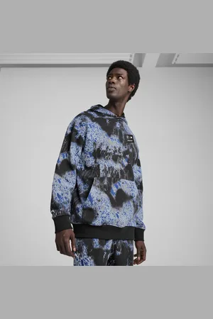 PUMA Męska bluza z kapturem BMW M Motorsport Colour Splash z nadrukiem