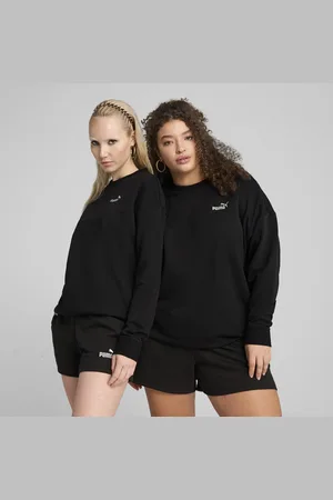 PUMA Damska luźna bluza z okrągłym dekoltem i małym logo No.1 ESS