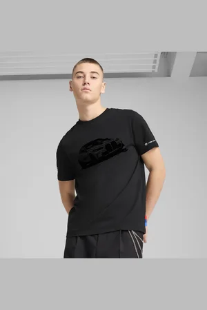 PUMA Męska koszulka BMW M Motorsport Essentials z grafiką